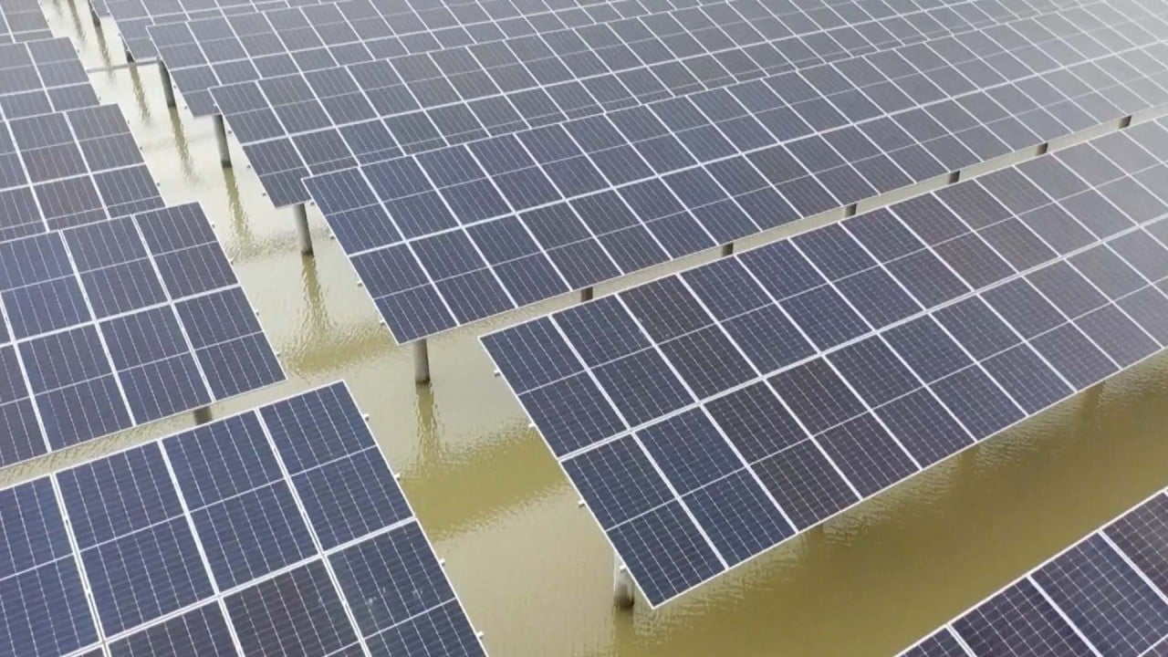 China’s first hybrid photovoltaic plant generates power day and night using solar and tidal power